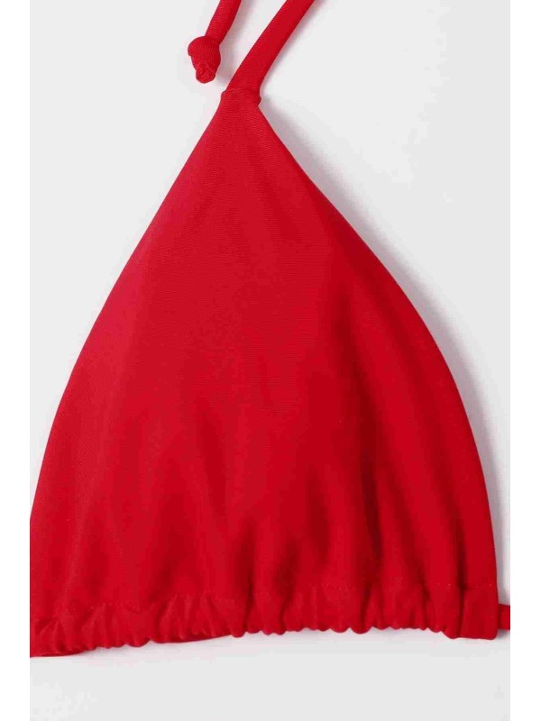  Brezilya Model Bağlamalı Bikini Altı Kırmızı 