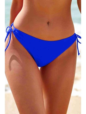  Özel tasarım Bağlamalı Bikini Altı Mavi 