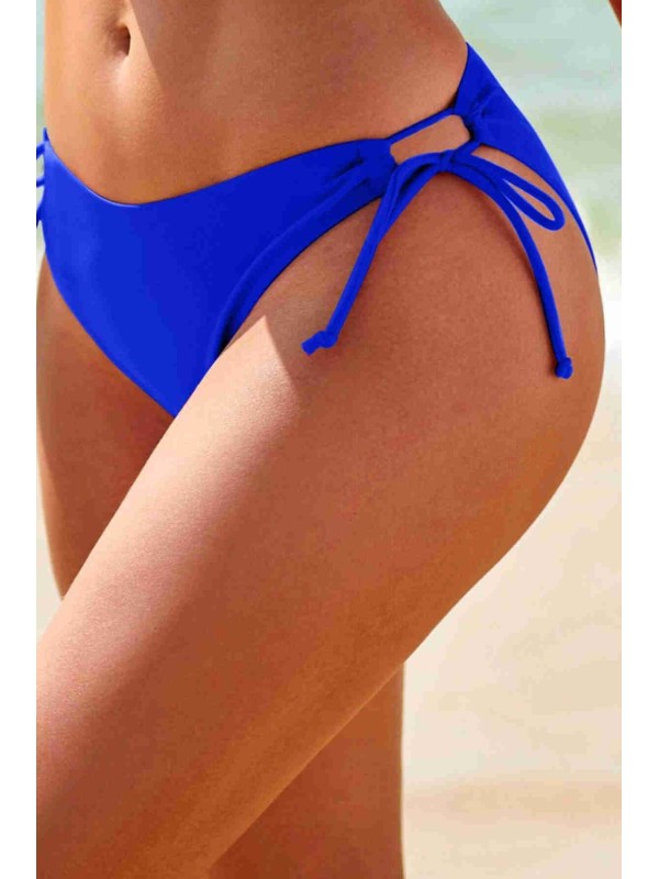  Özel tasarım Bağlamalı Bikini Altı Mavi 